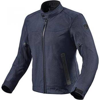 Chaqueta textil para motocicletas REV'IT! Shade H2O para mujer - Azul (XL)