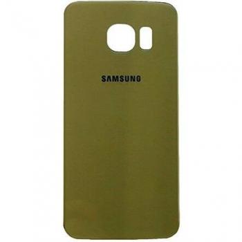 Ilovemyphone Tapa Bateria para Samsung Galaxy S6 Edge G925F Color Oro Back Cover Trasera