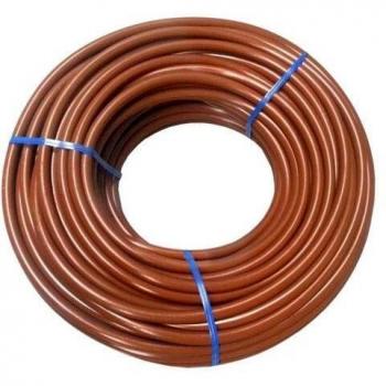 MICROTUBERIA PE 32 MARRON 6.5X4.5 15 M