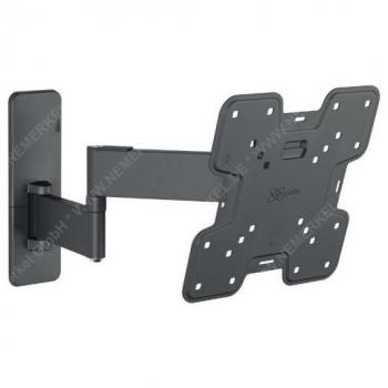 Soporte de TV Giratorio y Ajustable para Televisores de 19 a 43 Pulgadas, Máx. 15 kg, Inclinación de 15º y Rotación de 180º, VESA 200x