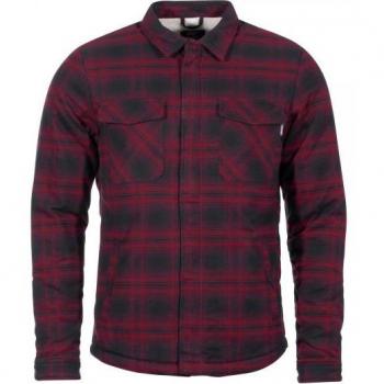 Chaqueta entre-tiempo Vintage Industries Class Sherpa para Hombre - Rojo/Negro - Talla S a XXL