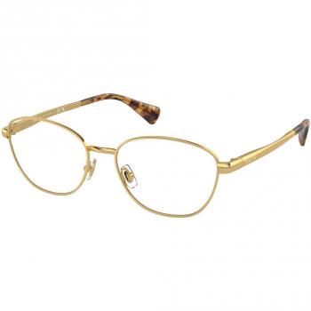 Ralph by Ralph Lauren RA6057 9004 Armazones para Mujer Dorados, Lentes Recetados Para Mujer Dorados, Gafas Recetadas para Mujer Dorados