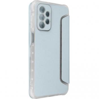 Funda para Samsung M23 5G con Tarjetero y Bordes Reforzados en Color Azul