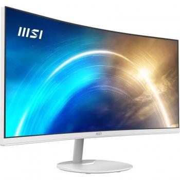 MSI Pro MP341CQW 34 UWQHD Curved LED Monitor, 3440 x 1440, 100Hz, 21:9 Aspect Ratio, HDMI & VGA Ports - White