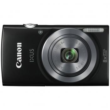 CAMARA DIGITAL CANON IXUS 160 NEGRA 20MP ZOOM 16X ZO 8X 2.7 LITIO VIDEOS HD MODO ECO KIT FUNDA TARJETA 8GB