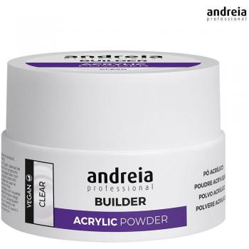 Andreia Professional Polvo Acrílico Constructor Uñas Clear 20g