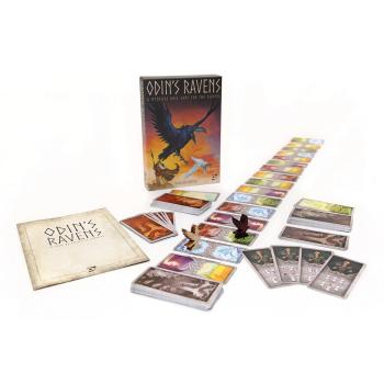 Osprey Games | Odin's Ravens | Board Game | Ages 10+ | 2 Players | 15 to 30 Minutes Playing Time