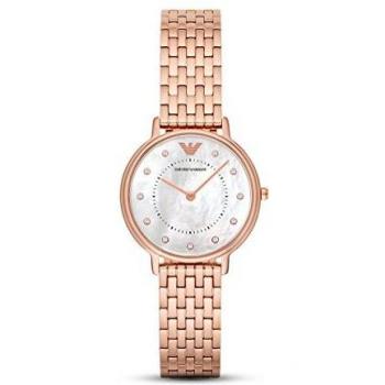 Emporio armani ladies mother of pearl watch ar11006