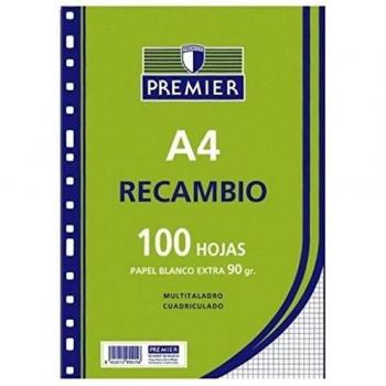 RECAMBIO A4 100H 90GR HORIZONTAL