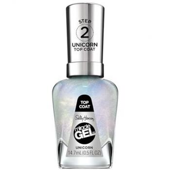 Sally Hansen Miracle Gel Unicorn Top Coat 14.7ml - Luxurious Long-lasting Finish