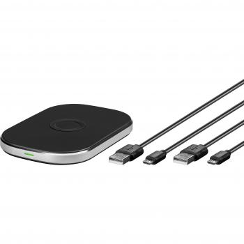 Goobay - gran carga inalámbrica Pad - negro