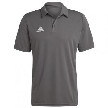 Polo de fútbol Adidas Entrada 22 para hombre, manga corta, color Team Grey Four