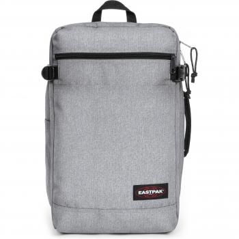 Eastpak Transit'r Pack 363 Sunday Grey - Mochila de viaje, capacidad de 50 litros, material resistente al agua, compartimento principal con cierre doble, correas ajustables y acolchadas, bolsillo frontal con cremallera, asa