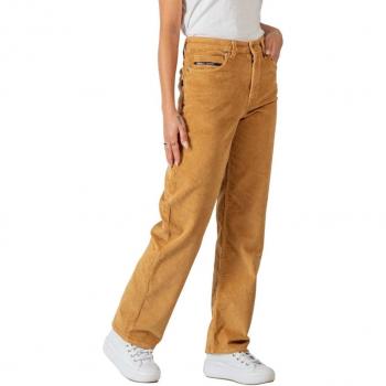 Reell Betty Women's Baggy Trousers in Golden Sand Cord
