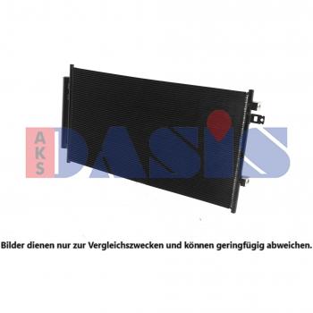 Condensador de Aire Acondicionado AKS DASIS 082058N para ALFA ROMEO/FIAT/LANCIA