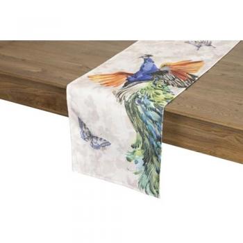 Camino de Mesa Pavo Real Alta Calidad 33x180 cm