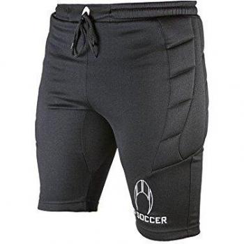 HO Soccer 0505563 Pantalones Cortos de Portero, Unisex niños, Negro, 6