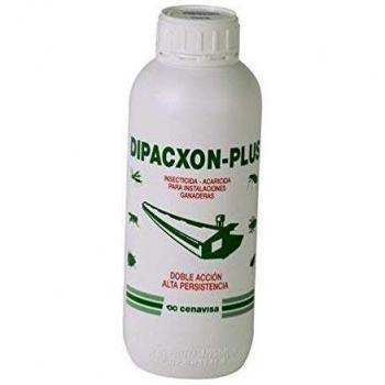 Insecticida-acaricida DIPACXON Plus 1L para explotaciones avícolas y ganaderas