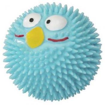 Pelota de pinchos para pájaros azul con sabor a menta de 6,3 cm
