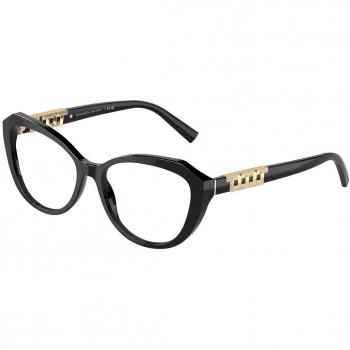Tiffany & Co. TF2241B Asian Fit 8001 Women’s Eyeglasses Black Size 52 - Blue Light Block Available