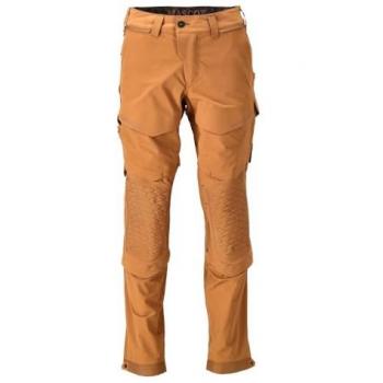 Pantalones de Trabajo Mascot Ultimate 22279 - Ligeros, Repelentes al Agua y con Bolsillos para Rodilleras