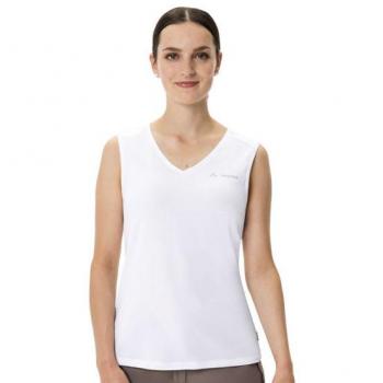 Vaude Essential Women's Sleeveless Top - White - Size 36