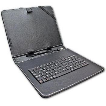 Funda Tablet Teclado 9 Negra