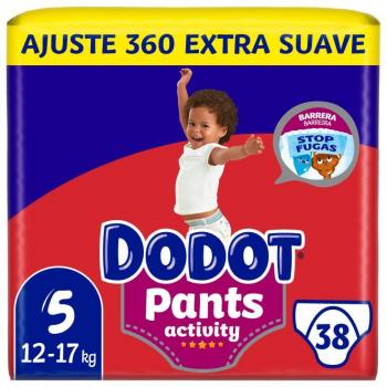 Dodot Activity Pants Talla 5, 40 unidades (para bebés de 12 a 17 kg)