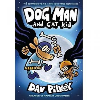 Perro Hombre 4: Perro Hombre y Gato Niño (Libro en tapa blanda)