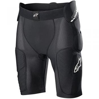 Alpinestars Pantalones Cortos de Protección Bionic Action Negro