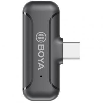 Micrófono Inalámbrico Boya BY-WM3T2-D2, 2.4G, con Transmisor USB-C para Dispositivos iOS y Android