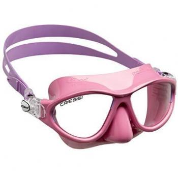 Cressi Moon Kid Máscara, Rosa/Lilas, 7/15 Años