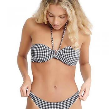 Superdry Tilly Bandeau Bikini parte superior Azul Aop azul marino. 34 ES/regular
