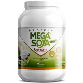 Plantapol Mega Soya Proteína Cappuccino 1Kg - Proteína de soja en sabor capuchino, 1000g