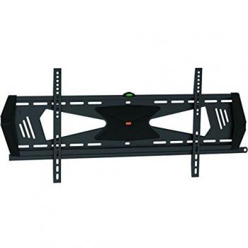 Soporte Fijo de Montaje en Pared Antirrobo para TV de 37 a 75 Pulgadas - Acero Negro VESA 800x400