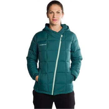 Chaqueta de mujer Trangoworld Arnia verde oscuro con capucha - S