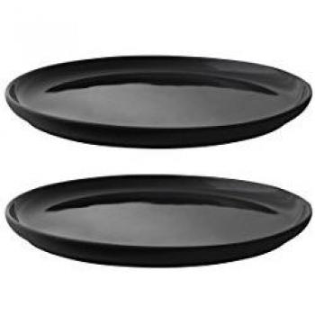 Stelton Plato, gres, Negro, 22 x 22 cm