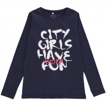 Camiseta escote redondo con canalé elástico