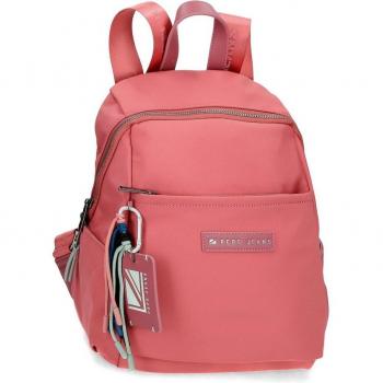 Mochila casual Tessa rosa -25x35x13cm- Pepe Jeans