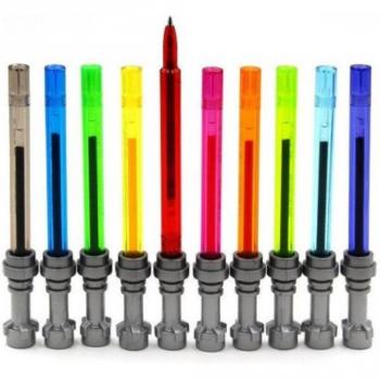 Star Wars Gel Pen Set - 10 Light Saber Pens