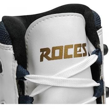 Roces Womens RFG1 patinaje ATA para arriba los zapatos amortiguados tobillo acolchado cuello clásico