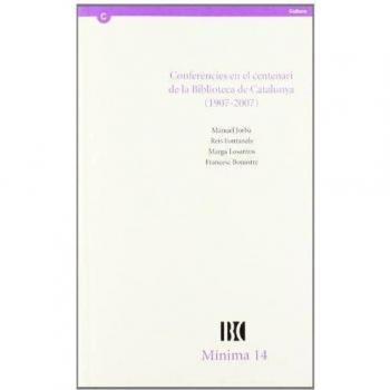 Conferències en el centenari de la Biblioteca de Catalunya