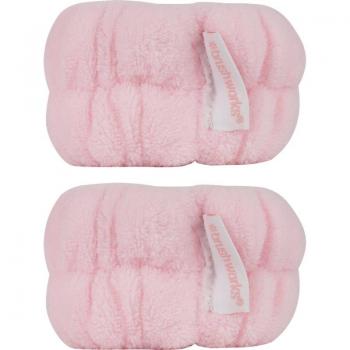 Brushworks Muñequeras de Microfibra 2 Unidades
