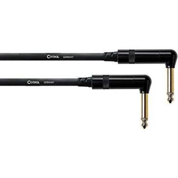 Cable Jack Mono Cordial CFI 1,5 RR - Conectores Jack de 6,35 mm, Longitud 1,5 m, Color Negro