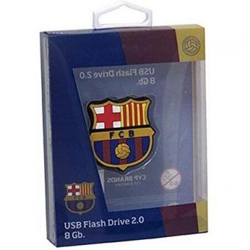 Pendrive Rubber 16GB Escudo FC Barcelona