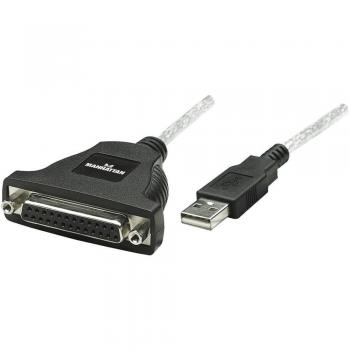 Cable convertidor USB a paralelo DB25 de 1.8 metros