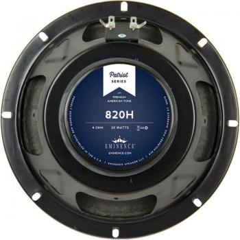 Eminence 820H 2019 High-Performance Guitar Speaker