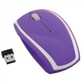 Wintec FileMate Imagine Series M2220 Wireless Standard Mouse Blue Lilac w/White Model 3FMNM2220WPU-R