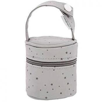 Portachupete Astra Gris 8.5x8.5x11 cm