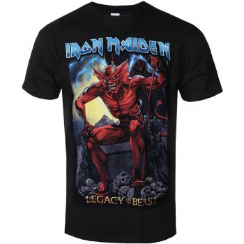 Iron Maiden Legacy of the Beast 2 Devil Men's Metal T-Shirt - ROCK OFF